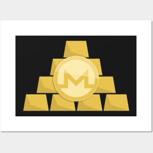 Monero (XMR) Crypto Posters and Art